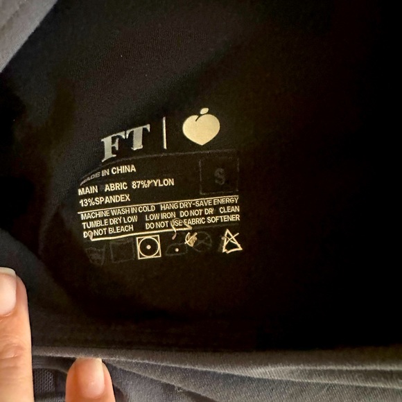 For the Peach Grey Sports Bra - Picture 5 of 5